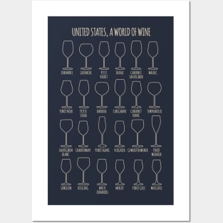 United States, a World of Wine Posters and Art